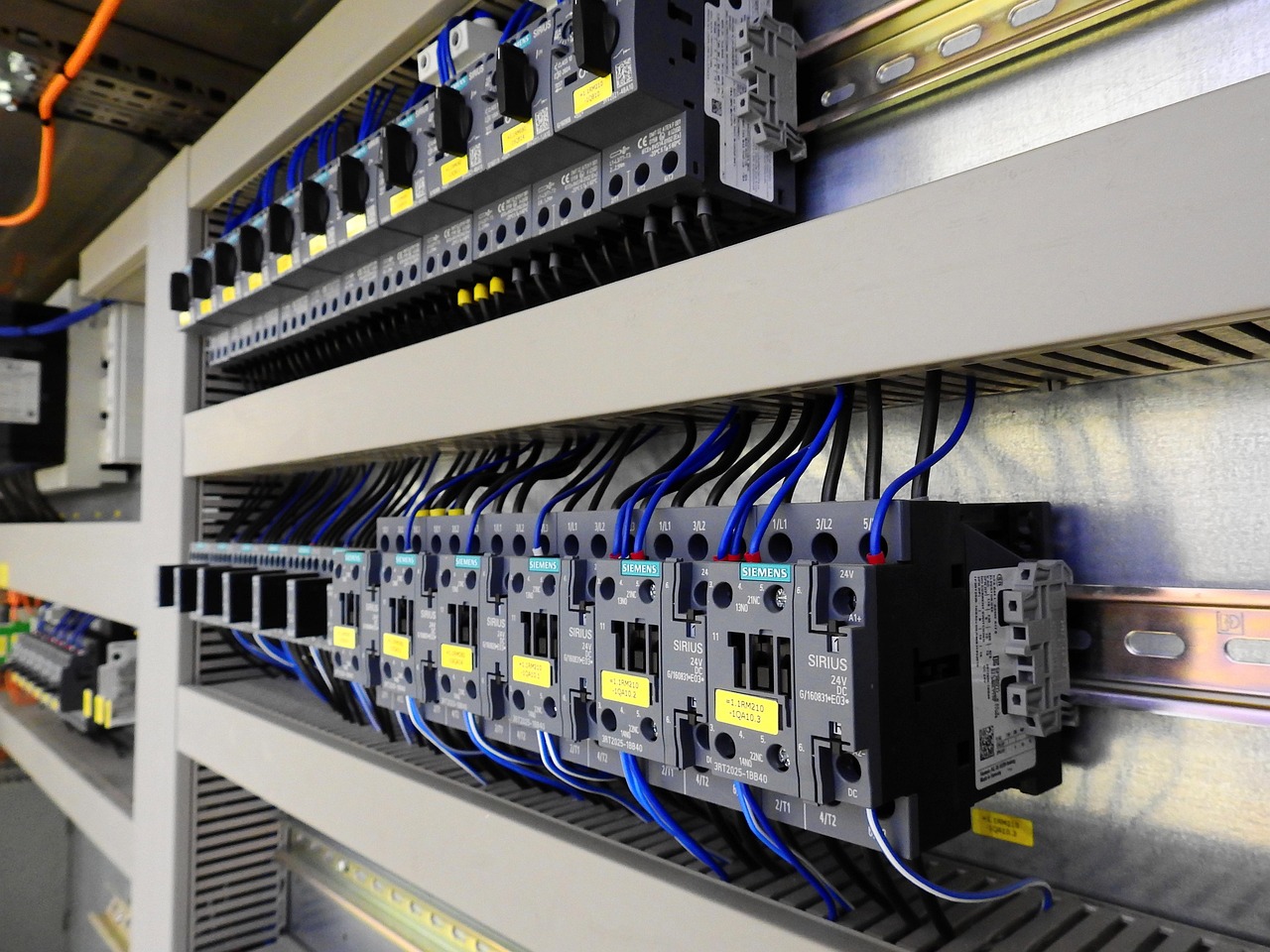 Industrial electrical breaker panel
